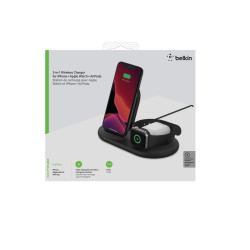 BELKIN WIRELESS CHARGER 3-IN-1 PAD/STAND/APPLE WATCH