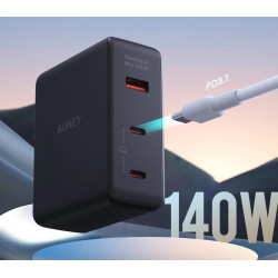 AUEKY PA-B7O ŁADOWARKA SIECIOWA GAN USB-C 140W PD