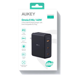 AUEKY PA-B7O ŁADOWARKA SIECIOWA GAN USB-C 140W PD