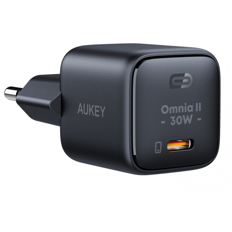 AUEKY PA-B1L BLACK ŁADOWARKA SIECIOWA 30W 1XUSB-C PD AUEKY PA-B1L BLACK ŁADOWARKA SIECIOWA 30W 1XUSB-C PD
