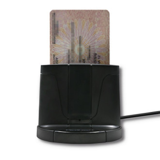 QOLTEC CZYTNIK CHIPOWYCH KART ID INTELIGENTNY | SCR-0632 | USB TYP C