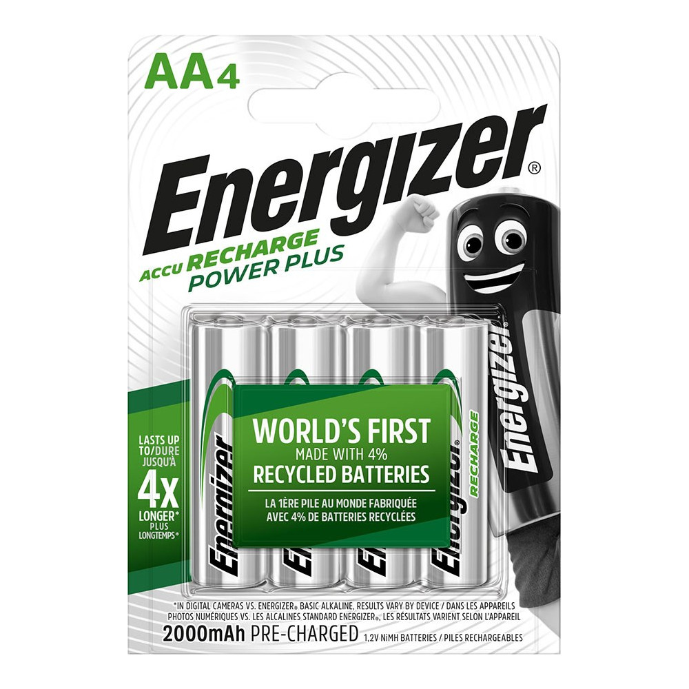 ENERGIZER AKUMULATOR POWER PLUS AA HR6/4 2000mAh ENERGIZER AKUMULATOR POWER PLUS AA HR6/4 2000mAh