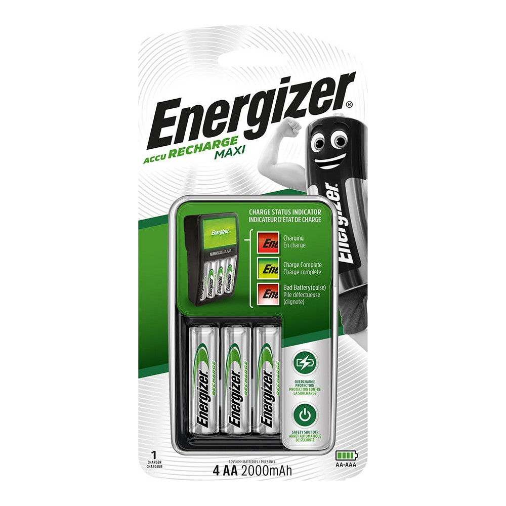 ENERGIZER ŁADOWARKA MAXI+4AA ACCU HR6 POW+ 2000mAh