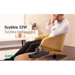 AUEKY PA-F3S ŁADOWARKA SIECIOWA 32W 2XUSB-C PD 3.0