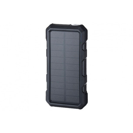 POWERNEED POWER BANK Z PANELEM SOLARNYM 20000MAH LI-POLY PV 1,5W QI 2A USB QC 3.0 LED POWER DELIVERY CZARNY S20000B