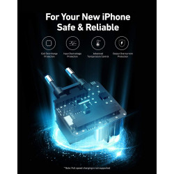 AUEKY PA-F1S ŁADOWARKA SIECIOWA 20W 1XUSB-C PD 3.0