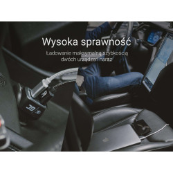 GREEN CELL ŁADOWARKA SAMOCHODOWA USB-C 30W PD + USB