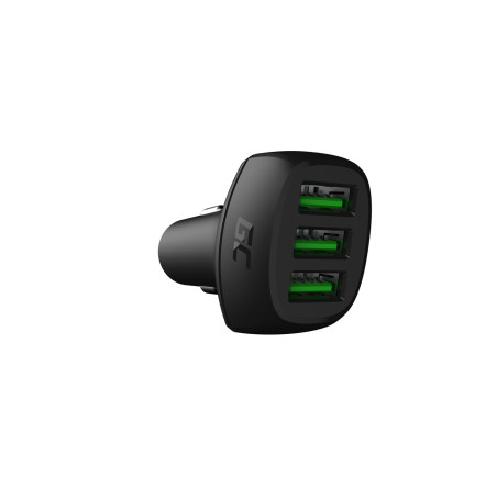 GREEN CELL ŁADOWARKA SAMOCHODOWA POWER RIDE 54W 3XUSB QC 3.0