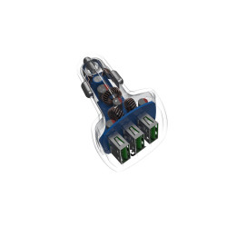 GREEN CELL ŁADOWARKA SAMOCHODOWA POWER RIDE 54W 3XUSB QC 3.0